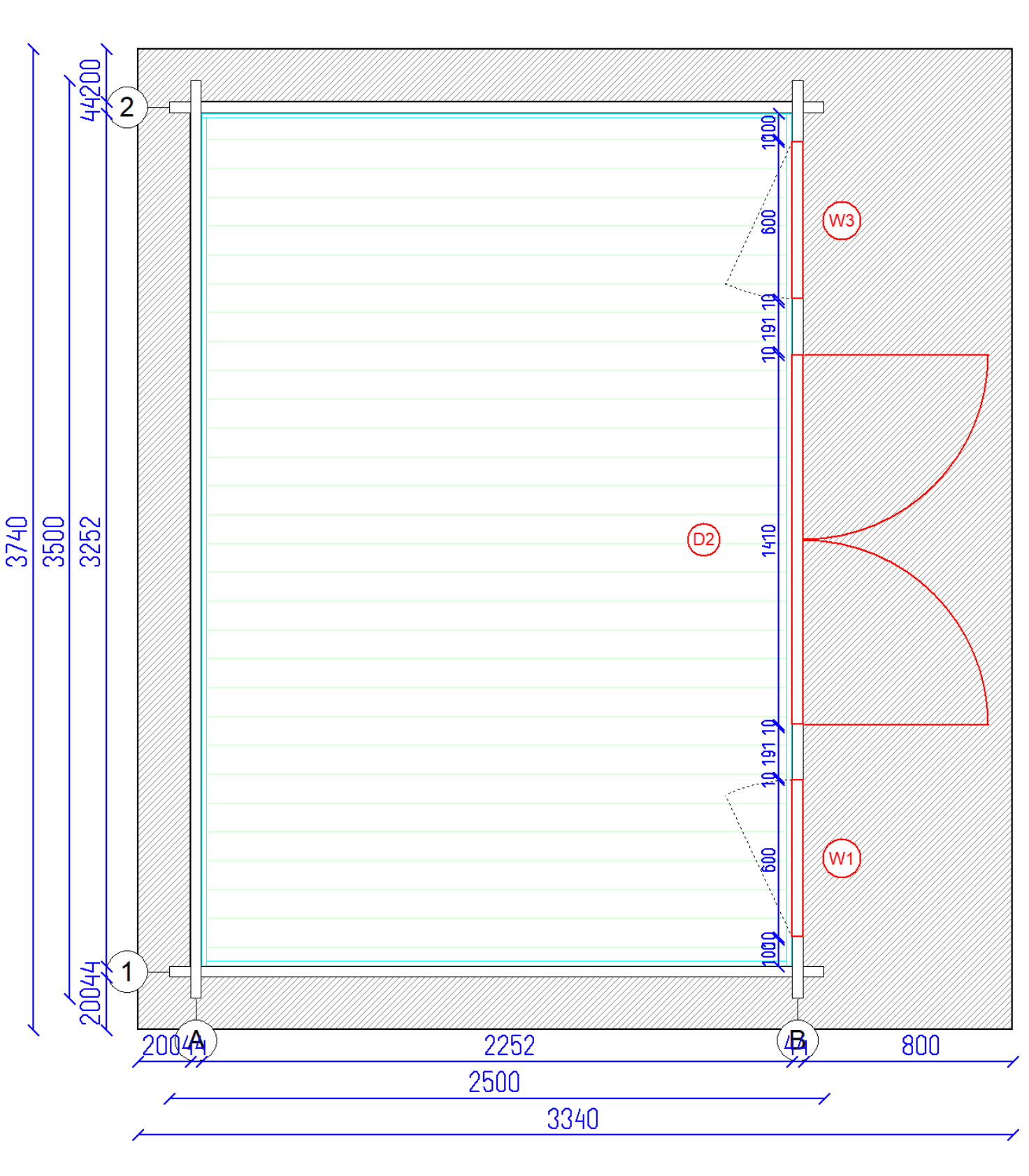 TBS106 Log Cabin | 3.5x2.5m