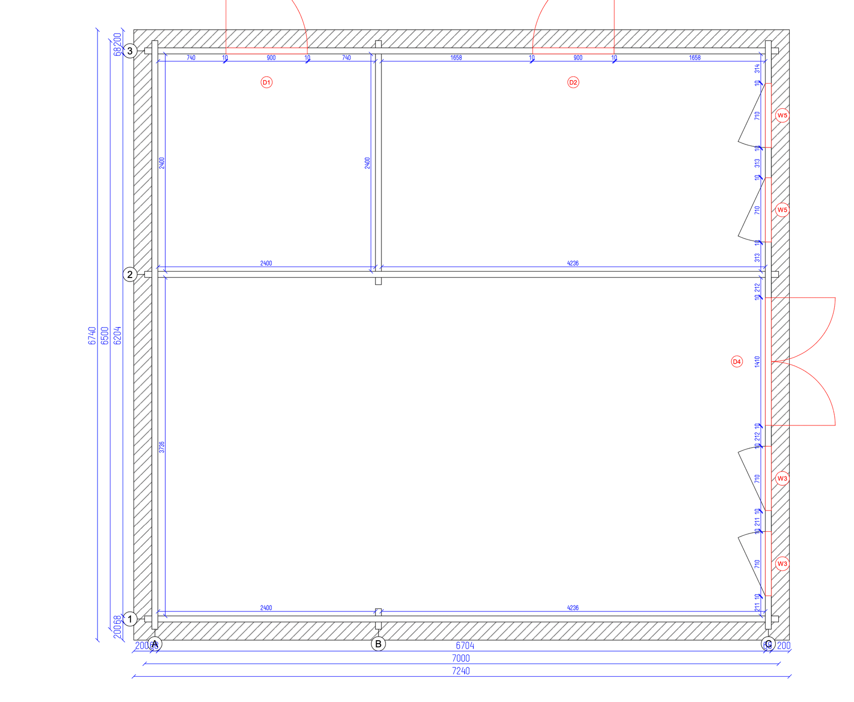 TBS126 Log Cabin | 7.0x6.0m - Timber Building Specialists