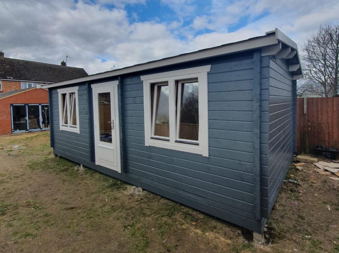 TBS138 Log Cabin | 7.0x4.0m - Timber Building Specialists