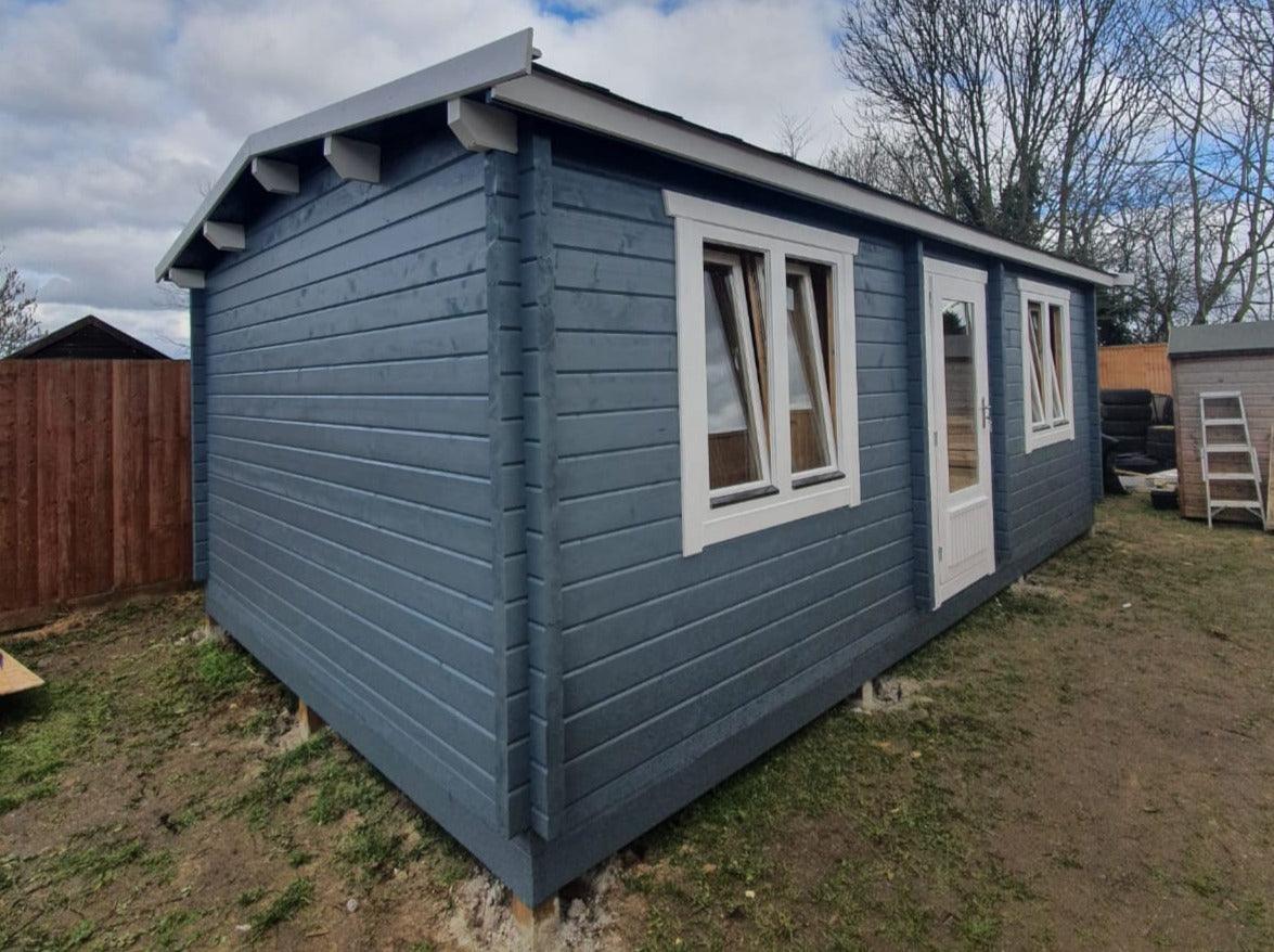 TBS138 Log Cabin | 7.0x4.0m - Timber Building Specialists