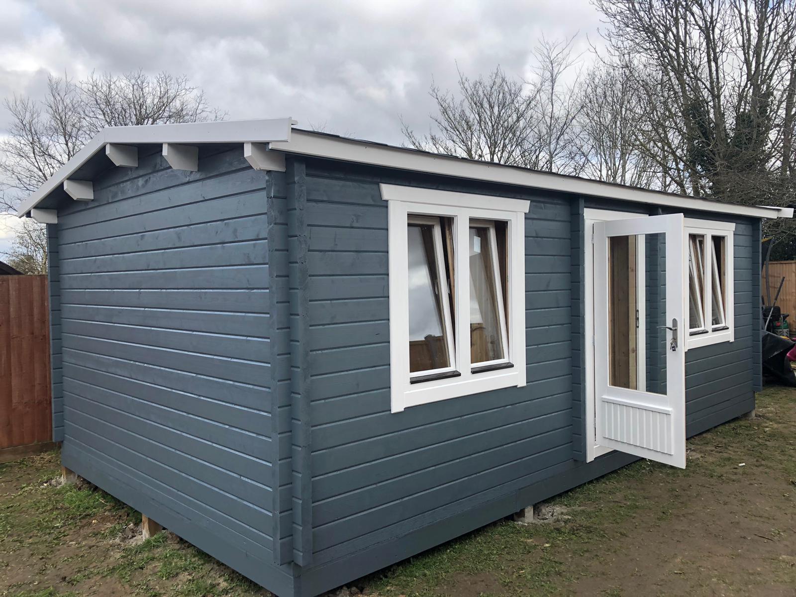 TBS138 Log Cabin | 7.0x4.0m - Timber Building Specialists