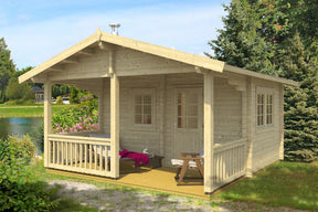 TERVO Sauna Log Cabin | 4.4x4.9m - Timber Building Specialists