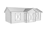 Daisy Log Cabin | 8.5x3.5m