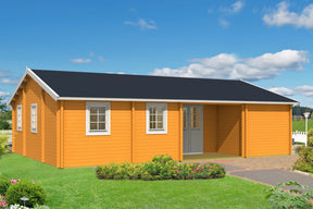 URSULA Log Cabin | 10.2x7.0m - Timber Building Specialists