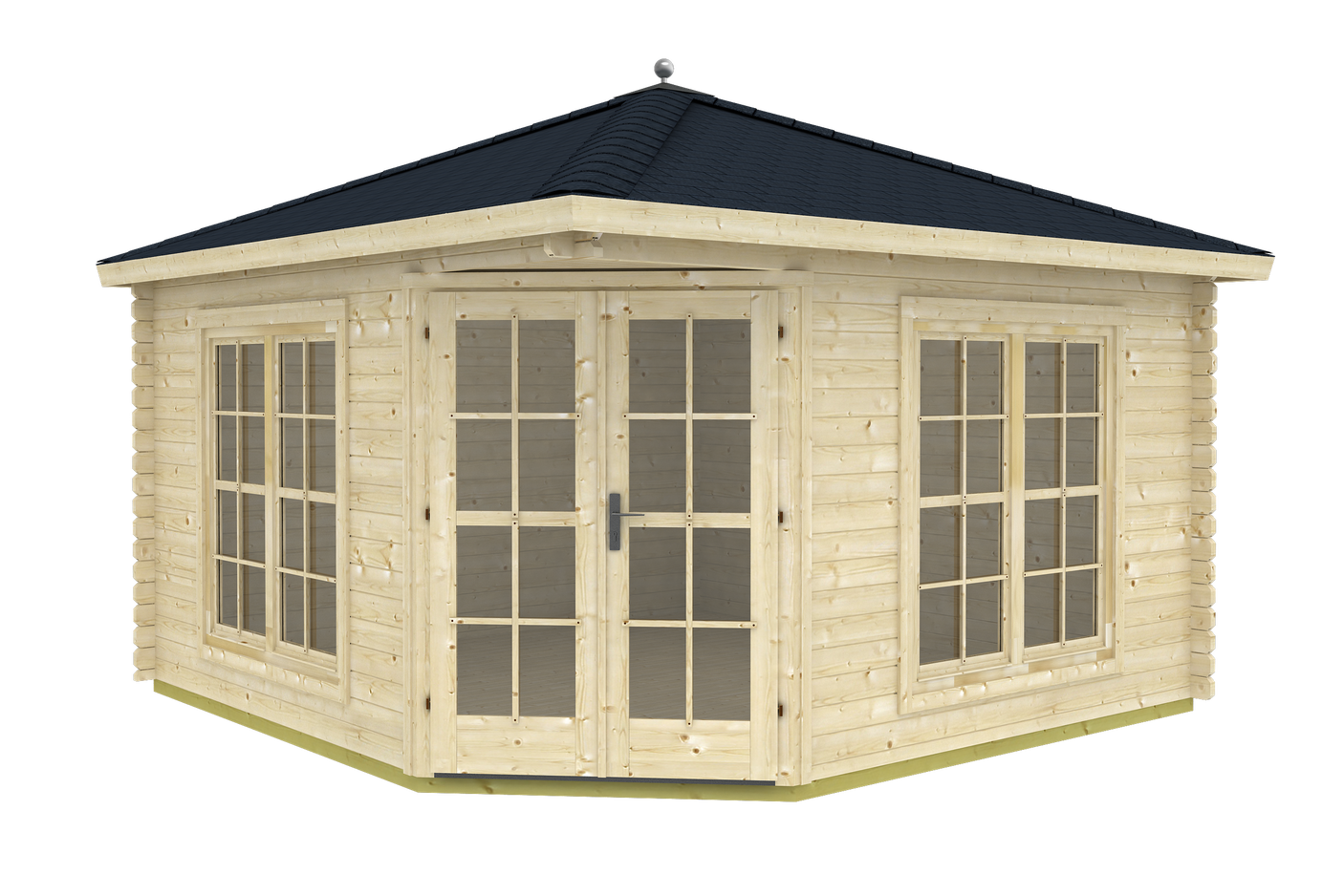 VICTORIA-C Log Cabin | 4.0x4.0m