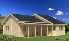 VIGO Log Cabin | 9.9x9.7m - Timber Building Specialists