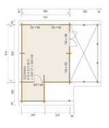 Zuzanna Log Cabin Lodge | 6.1x5.1m - Timber Building Specialists