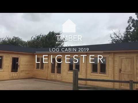 TBS139 L-Shaped Log Cabin | 13.0x7.0m