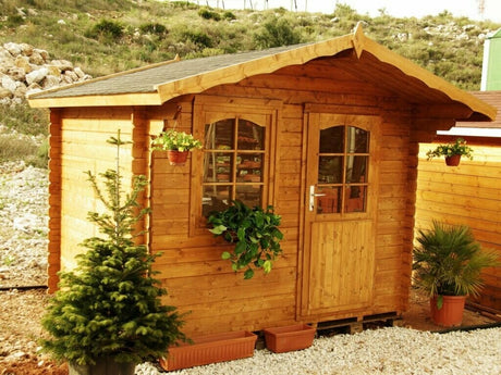 TRONDHEIM 2.9x2.2m Log Cabin Photo